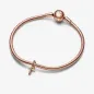 Charm Pendente lettera r placcato oro rosa Donna Pandora Charm Pendente lettera r placcato oro rosa Donna Pandora