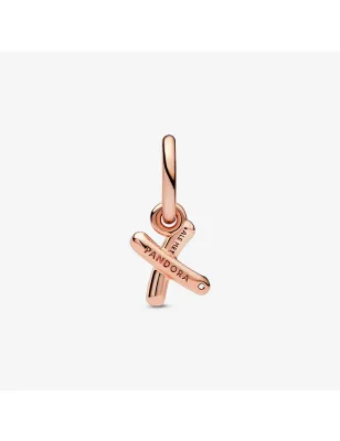 Charm Pendente lettera x placcato oro rosa Donna Pandora - category_name - XDMG De Marchi Gianotti