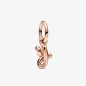 Charm Pendente lettera y placcato oro rosa Donna Pandora Charm Pendente lettera y placcato oro rosa Donna Pandora
