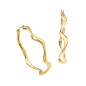 Orecchini hoop Zig Zag gold Donna Breil