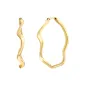 Orecchini hoop Zig Zag gold Donna Breil