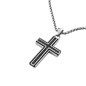 Collana Steel & Sparkle Croce Uomo Breil