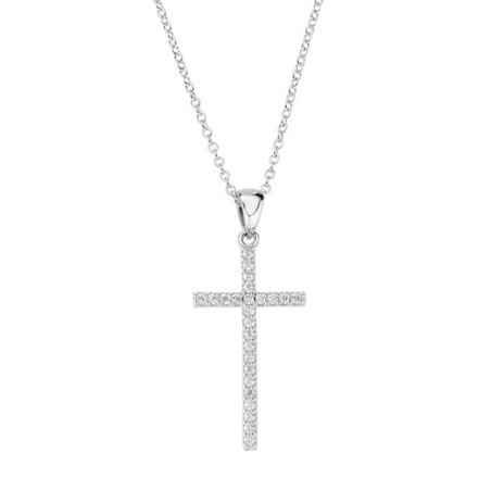 COLLANA CROCE DOPPIO COLORE DONNA AMEN CLCRDOBBNZ Amen