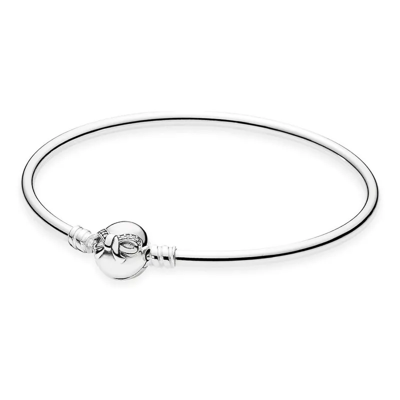 Bracciale rigido chiusura Fiocco Delicato 19cm DONNA Pandora Bracciale rigido chiusura Fiocco Delicato 19cm DONNA Pandora
