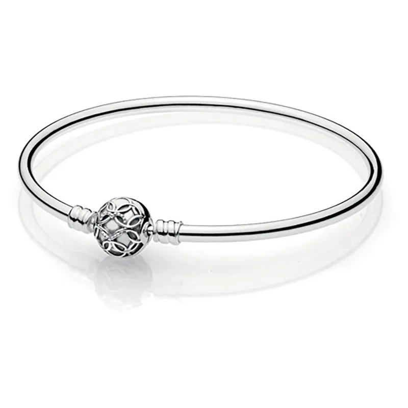 Bracciale rigido chiusura intrecci 21cm DONNA Pandora Bracciale rigido chiusura intrecci 21cm DONNA Pandora