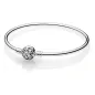 Bracciale rigido chiusura intrecci 21cm DONNA Pandora Bracciale rigido chiusura intrecci 21cm DONNA Pandora