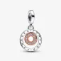 Charm Pendente Cerchi Bicolore DONNA Pandora