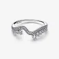 Anello Onda Asimmetrica Pietre Luminose M54 DONNA Pandora Anello Onda Asimmetrica Pietre Luminose M54 DONNA Pandora
