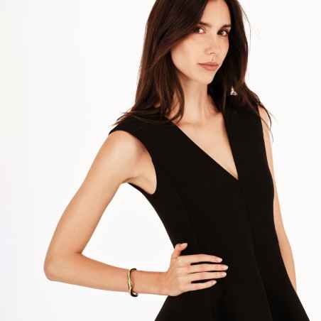 Bracciale bangle Zig Zag gold Donna Breil