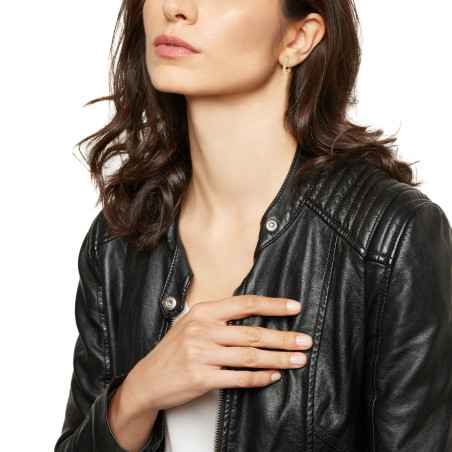 Orecchini cerchietto Tetra gold Donna Breil