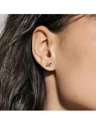 Orecchini dorati Petit Sparkle Farfalla Donna Nomination