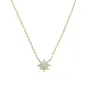 Collana Stella Piccola Pavé Dorata Donna Amen