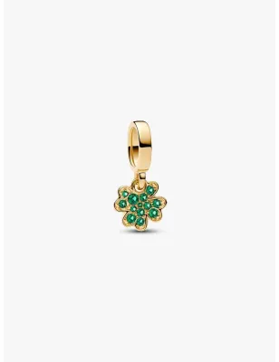Charm Pendente Quadrifoglio verde piccolo Donna Pandora