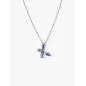 Collana con pendente Farfalla Blu Donna Pandora