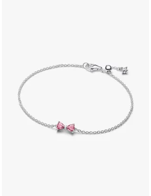 Bracciale Fiocco Luminoso Rosa cm.16 Donna Pandora