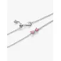 Bracciale Fiocco Luminoso Rosa cm.20 Donna Pandora