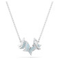 Collana Farfalla Blu Donna Swarovski Lilia