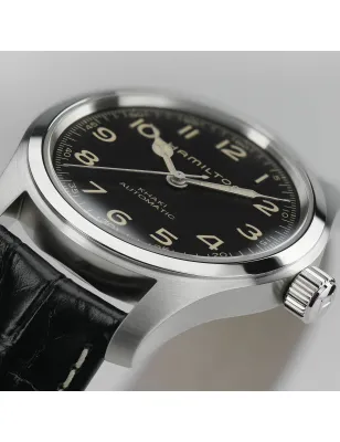 Orologio Nero Bundle Murph Auto 42mm Interstellar H-10 Uomo Hamilton H70605732 Hamilton