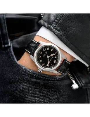 Orologio Nero Bundle Murph Auto 42mm Interstellar H-10 Uomo Hamilton H70605732 Hamilton