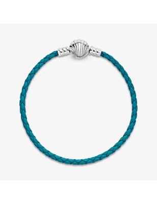 BRACCIALE PELLE TURCHESE 19CM DONNA PANDORA  598951C01-S2 PANDORA