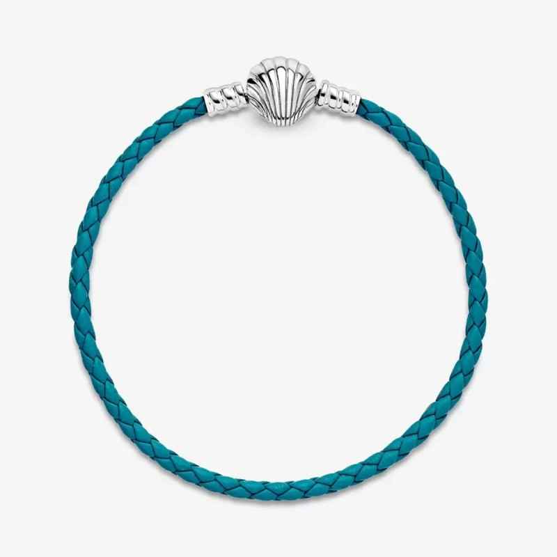 BRACCIALE PELLE TURCHESE 19CM DONNA PANDORA