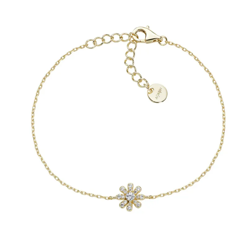 Bracciale Mini Margherita pavé dorato Donna Amen