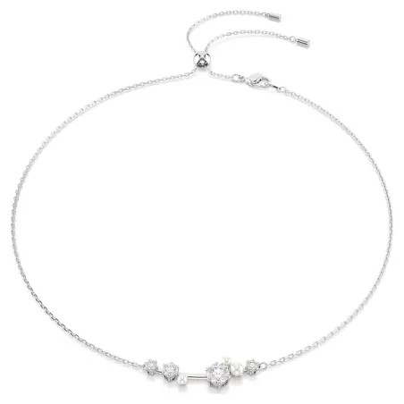 COLLANA CONSTELLA CRYSTAL PEARL TAGLI ROUND RODIO DONNA SWAROVSKI 