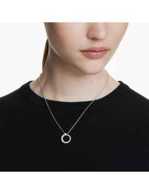 Collana MATRIX CRYSTAL PEARL RODIO Donna Swarovski