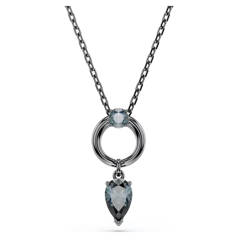 Collana Pendente Mesmera Grigio Placcato rutenio Uomo Swarovski Collana Pendente Mesmera Grigio Placcato rutenio Uomo Swarovski