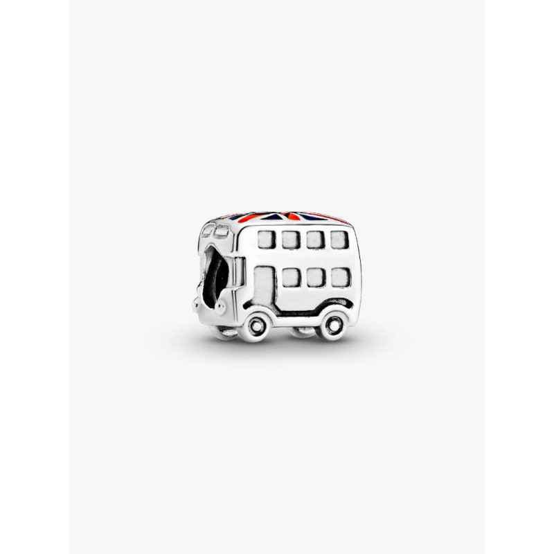 Charm Bus Londinese con Bandiera Donna Pandora