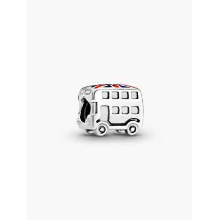 Charm Bus Londinese con Bandiera Donna Pandora