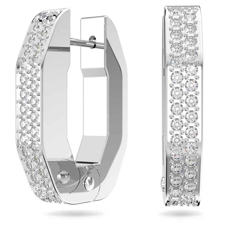Orecchini A CERCHIO FORMA OTTAGONALE Swarovski Dextera