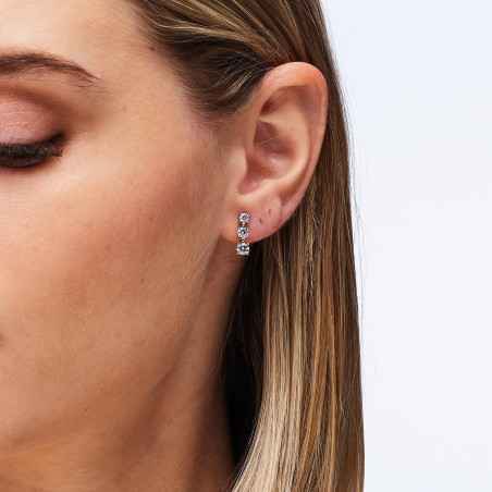 Orecchini pendenti Fancy con cubic zirconia Donna Brosway