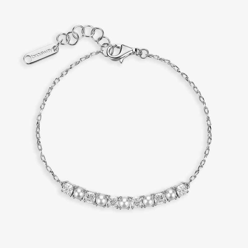 Bracciale Fancy con perla di conchiglia e cubic zirconia Donna Brosway Bracciale Fancy con perla di conchiglia e cubic zirconia Donna Brosway