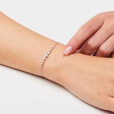 Bracciale argento con cubic zirconia Donna Brosway