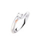 Anello G3141P1 Solitario Diamante 0.20ct Platino Oro Rosa Donna Polello