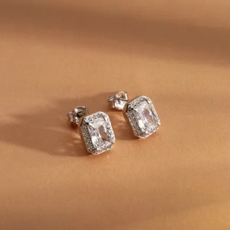 Orecchini a lobo bianchi Tesori Donna Morellato