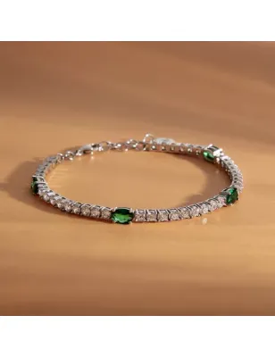 Bracciale Tennis Tesori Zirconi bianchi e verdi Donna Morellato - category_name - XDMG De Marchi Gianotti