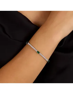 Bracciale Tennis Tesori Zirconi bianchi e verdi Donna Morellato - category_name - XDMG De Marchi Gianotti