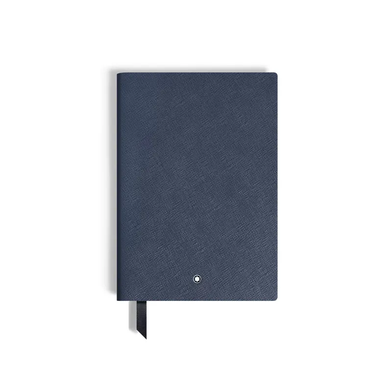 MB134756 Quaderno Medio Sartorial Righe Pelle Blu Montblanc MB134756 Quaderno Medio Sartorial Righe Pelle Blu Montblanc