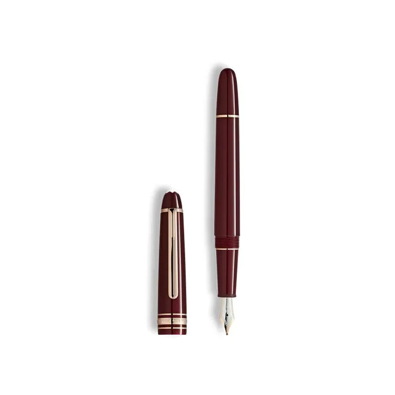 Penna Stilografica MB133014 Meisterstück Bordeaux Classique M Montblanc Penna Stilografica MB133014 Meisterstück Bordeaux Classique M Montblanc
