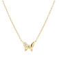Collana dorata Petit Sparkle Farfalla Donna Nomination