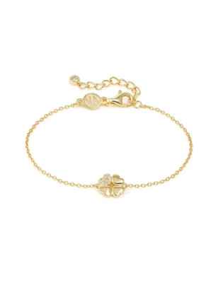 Bracciale dotato Petit Sparkle Quadrifoglio Donna Nomination