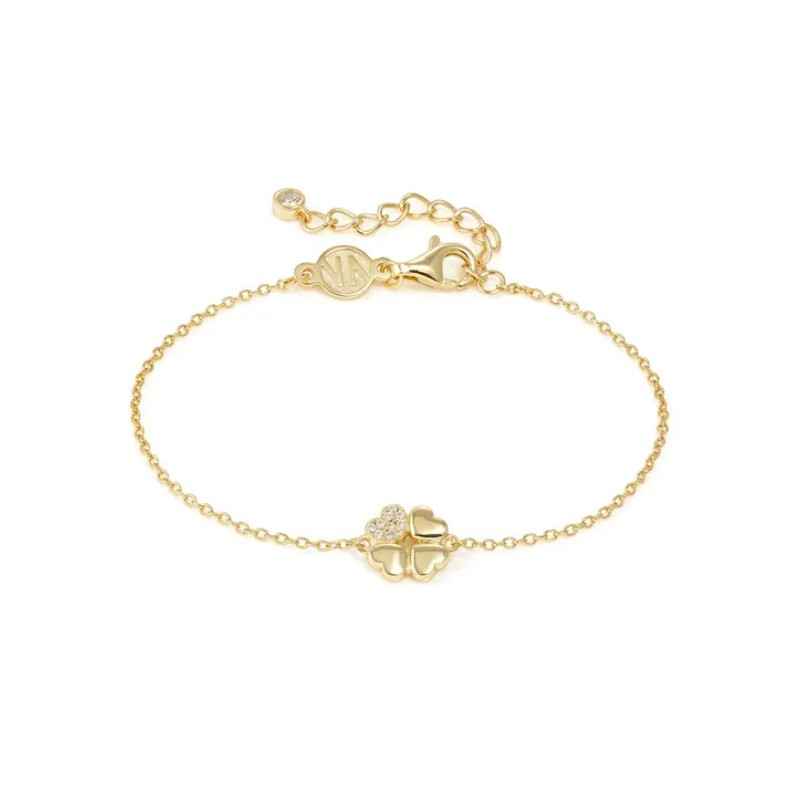 Bracciale dotato Petit Sparkle Quadrifoglio Donna Nomination