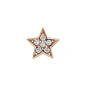 Elemento Stella Oro Rosa e Diamanti 0,03ct Donnaoro Elements