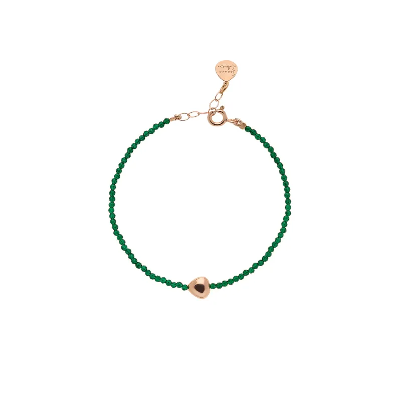 Bracciale Semino d'Amore Elements Agrifoglio Donna Rossoprezioso