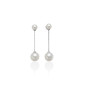 Orecchini PER2573 Perle Pendenti Oro Bianco Donna Miluna