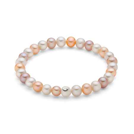 Bracciale PBR2970 Giochi Perle Multicolor Argento Donna Miluna