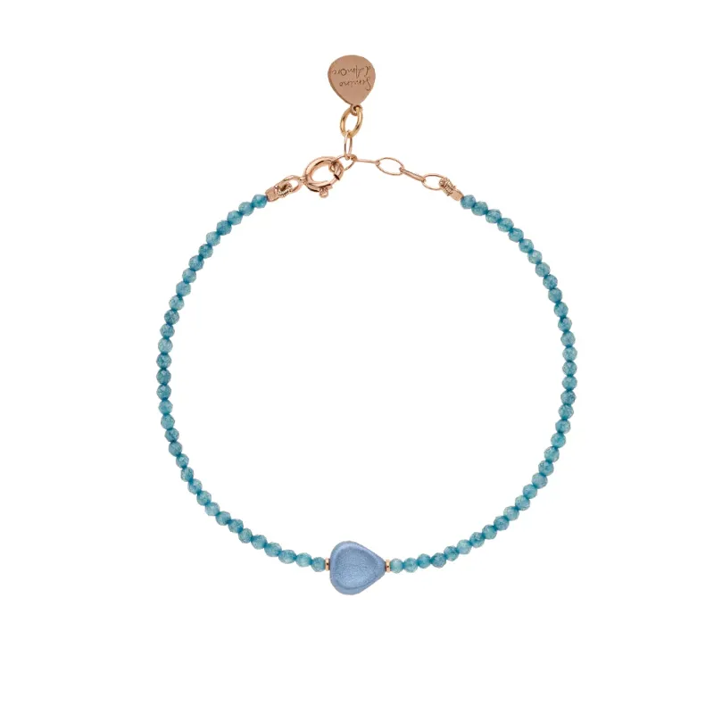 Bracciale Semino d'Amore Colors Glam Blue Donna Rossoprezioso