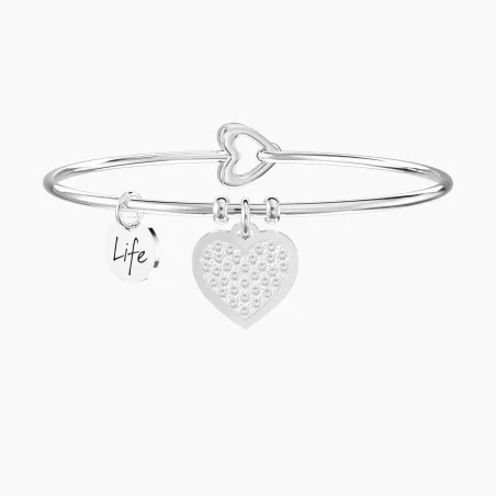 Bracciale rigido Cuore Famiglia Donna Kidult